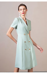 Aqua Aria Pleated Dress